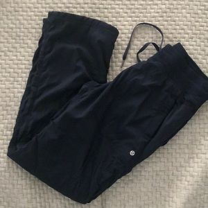 lululemon Dance Studio Pant III Lined 8 Navy